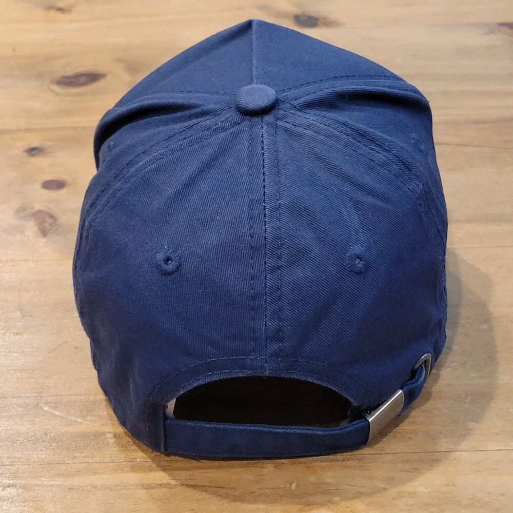 Hugo Boss Hat Strap Back Blue Spell Out One Size